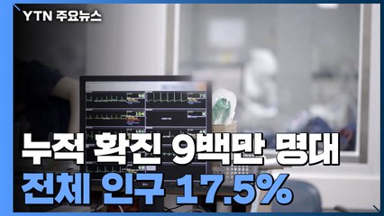 누적 확진자 9백만 명대..."머크 먹는 치료제 승인도 검토" / YTN