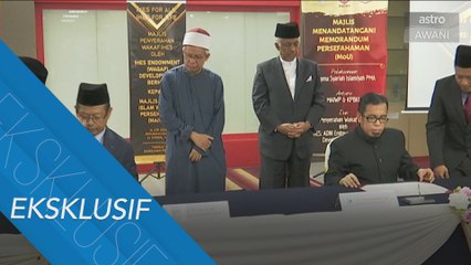 Majlis Menandatangani Memorandum Persefahaman WAQAF-MAIWP
