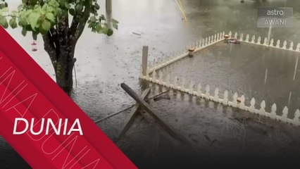 Taufan Tropika Cristobal badai pantai Louisiana, Florida