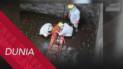 Diselamatkan selepas 6 hari terperangkap dalam perigi