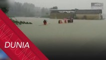 Kehidupan jutaan penduduk di Tenggara China terjejas akibat banjir kilat