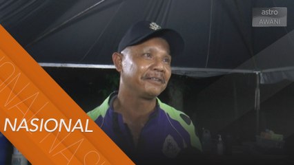 85 hari bertugas tanpa henti, Sarjan Azahar Ayub dapat rai hari jadi anak