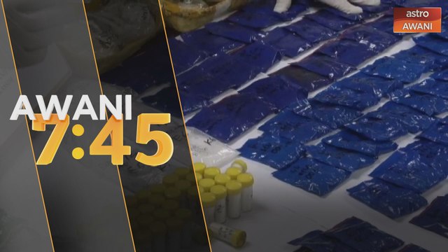 Polis Terengganu tumpas sindiket dadah RM1.7 juta