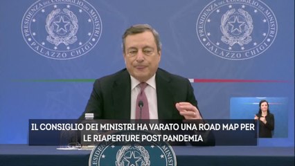 Arriva la road map per la fine dell'emergenza covid