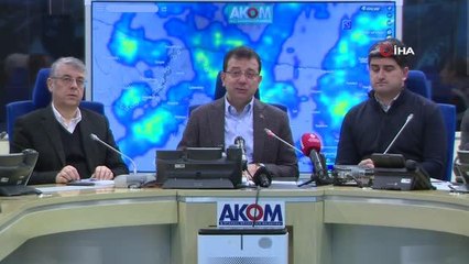 İBB Başkanı Ekrem İmamoğlu: "Yarın öğleden sonraya kadar kar yağışı etkisini devam ettirecek"