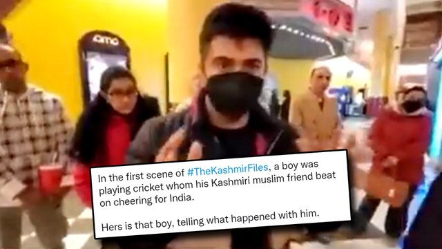 I Was That Boy Who Was Beaten In First Scene, Kashmiri Man Says After Watching The Kashmir Files