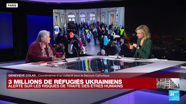 Réfugiés ukrainiens : les femmes et les enfants sont-ils à haut risque d'exploitation ?