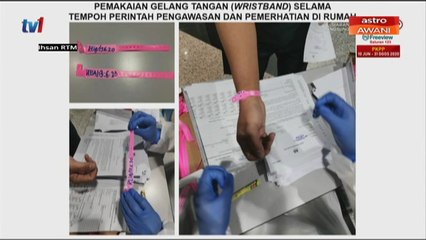 Berdepan dengan tindakan jika tanggal gelang tangan