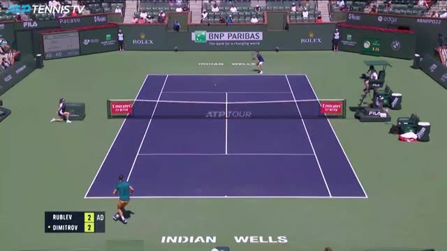 Highlights: Rublev ins Halbfinale ohne Satzverlust