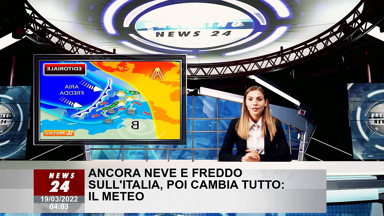 Video Ancora neve e freddo sull'Italia, poi cambia tutto: il meteo