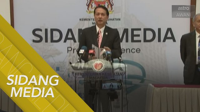[SIDANG MEDIA] COVID-19: Pertambahan 41 kes positif baharu & tiada kematian dicatatkan