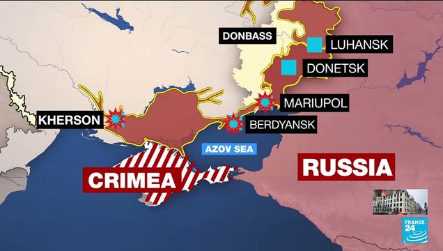 Russian troops backed by Chechens enter central Mariupol