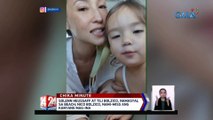 Solenn Heussaff at Tili Bolzico, namasyal sa beach; Nico Bolzico, nami-miss ang kanyang mag-ina | 24 Oras