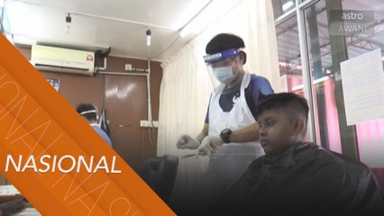Kadar pematuhan kedai gunting di Pulau Pinang 85 peratus