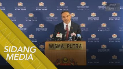 [SIDANG MEDIA] Malaysia boleh buka sempadan negara tapi...