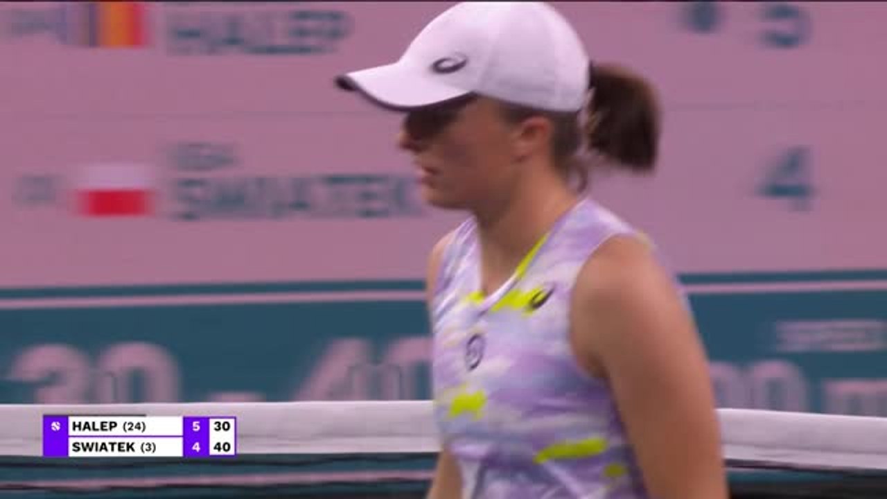 Swiatek reaches Indian Wells final with 10th st...