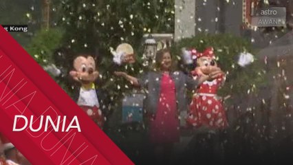 Taman Tema Disney Hong Kong dibuka semula