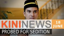 #KiniNews: Syed Saddiq under probe over critical views of PM, PN