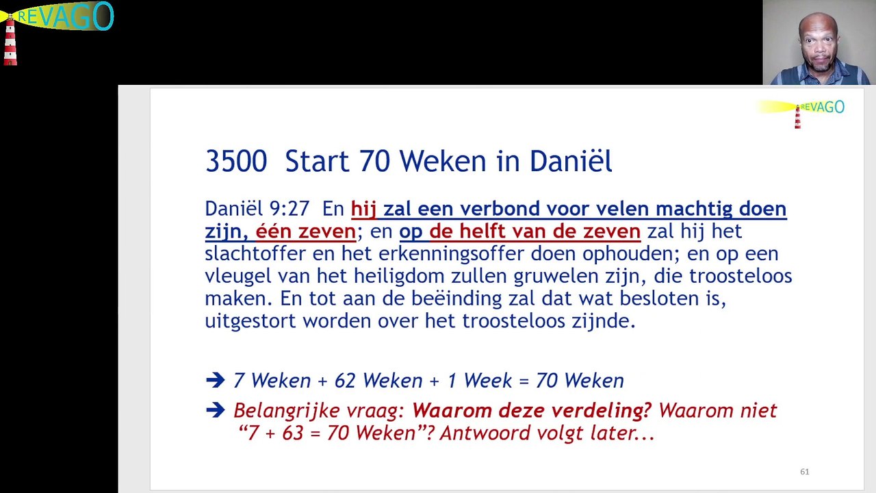 R 137 Chronologie = van Adam tot Jezus' Terugkomst! - volgens Gods Woord 08