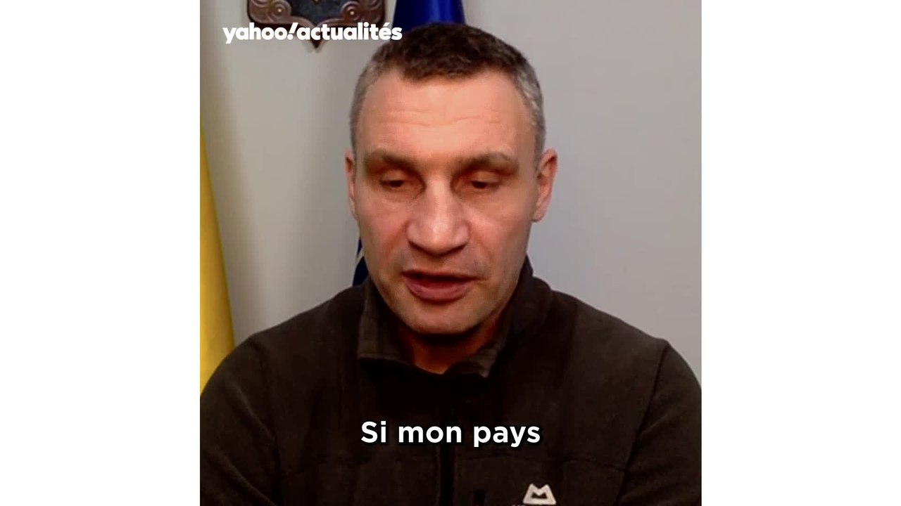 Vitali Klitschko : "Mon père m'a appris que c'est un privilège de défendre son pays"