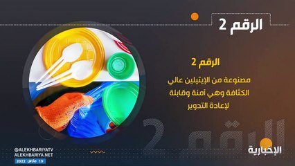 ماذا تعني الرموز والأرقام على العبوات البلاستيكية؟ مقطع فيديو يوضح
