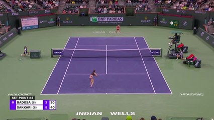 Indian Wells - Sakkari rejoint Swiatek en finale