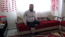 Savaşta iki ayağını kaybetti Türkiye'de yaşama tutundu