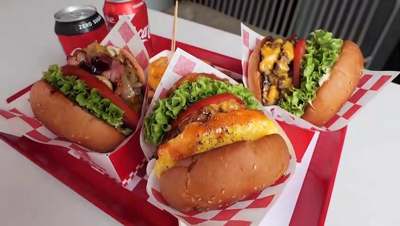 Delivery Award Winning Burger! Bacon, Egg, Double Cheese Burger