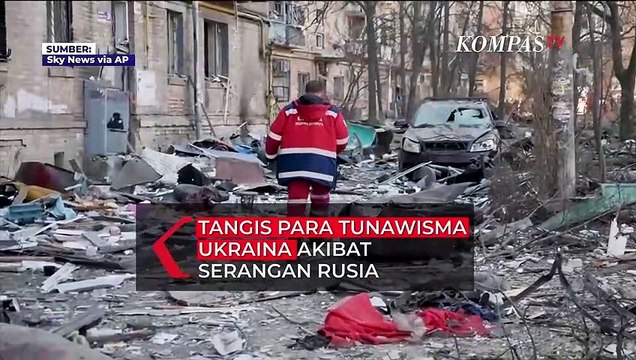 Tangis dan Luka Tunawisma di Kiev Ukraina, Akibat Invasi Rusia yang Tak Kunjung Usai