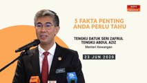 5 fakta penting laporan ke-10 Prihatin - PENJANA - 23 Jun 2020