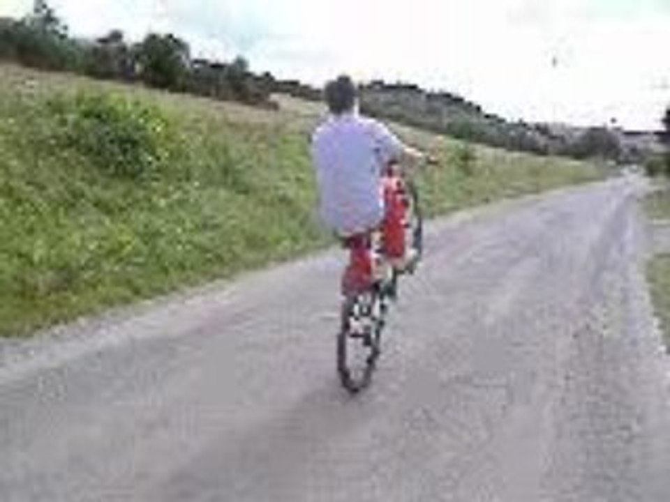chute velo