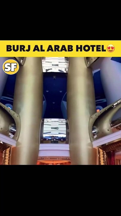 Aisa hotel  Nhi dekha hoga #shorts #burjalarab