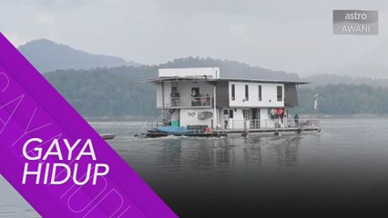 Menginap atas bot di Tasik Kenyir tawar pengalaman mengujakan