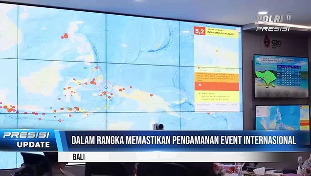 Kapolri Tinjau 91 Command Center Di Bali Untuk Pastikan Pengamanan Event Internasional