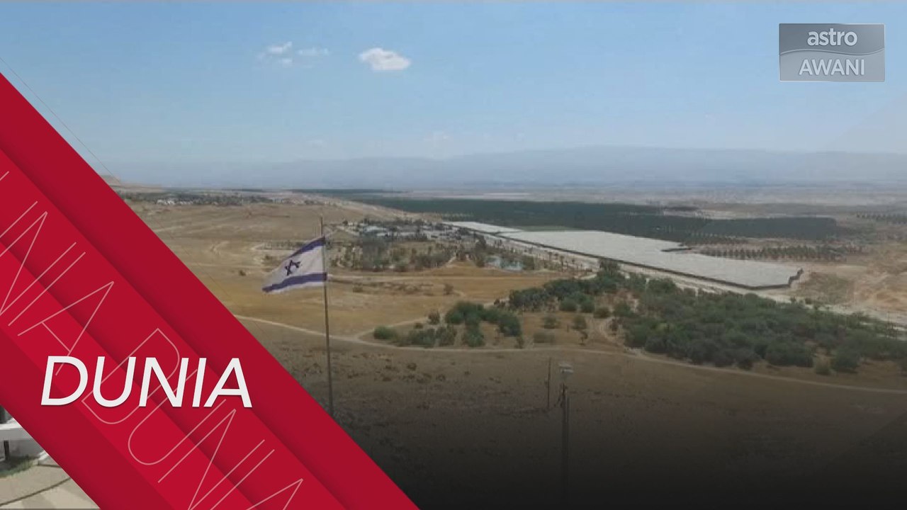 PBB gesa Israel henti rancangan rampas Tebing Barat milik Palestin