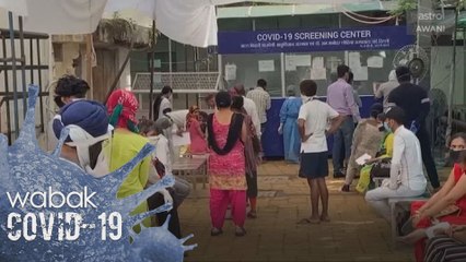 COVID-19: India rekod peningkatan tertinggi, lebih 15,000 kes baharu