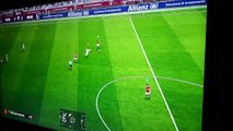 Edinson Cavani Goal After Long Passing (Manchester United FC - Manchester United FC PES 2021)