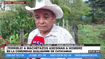 ¡Terrible! A punta de machete ultiman joven en Gualiqueme, Catacamas