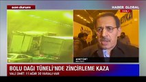 Son dakika! Bolu Dağı Tüneli'nde zincirleme kaza! Yol kapandı, çok sayıda yaralı var