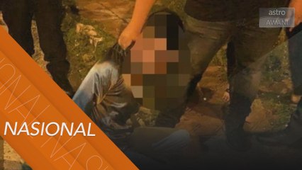 Lima lelaki ditahan lakukan khianat pecah cermin bangunan