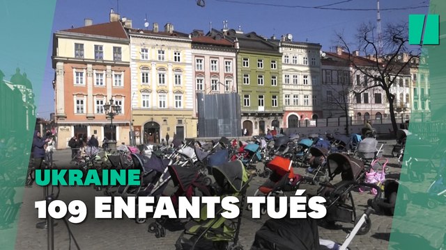 En Ukraine, un hommage aux 109 enfants morts depuis le début de la guerre