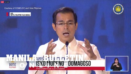 Isko Moreno: "Ang mahalagang ekonomiya ay sa ekonomiya sa loob ng tahanan ng bawat pamilyang Pilipino"