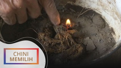 Chini Memilih: Orang Asli guna buah kelapa sawit sebagai lampu