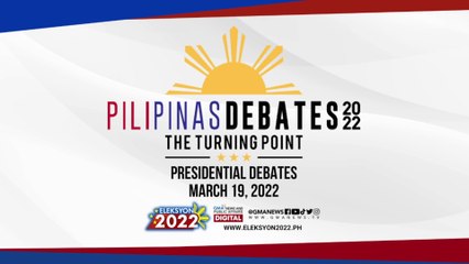 Closing message ni Faisal Mangondato sa  unang Comelec presidential debate