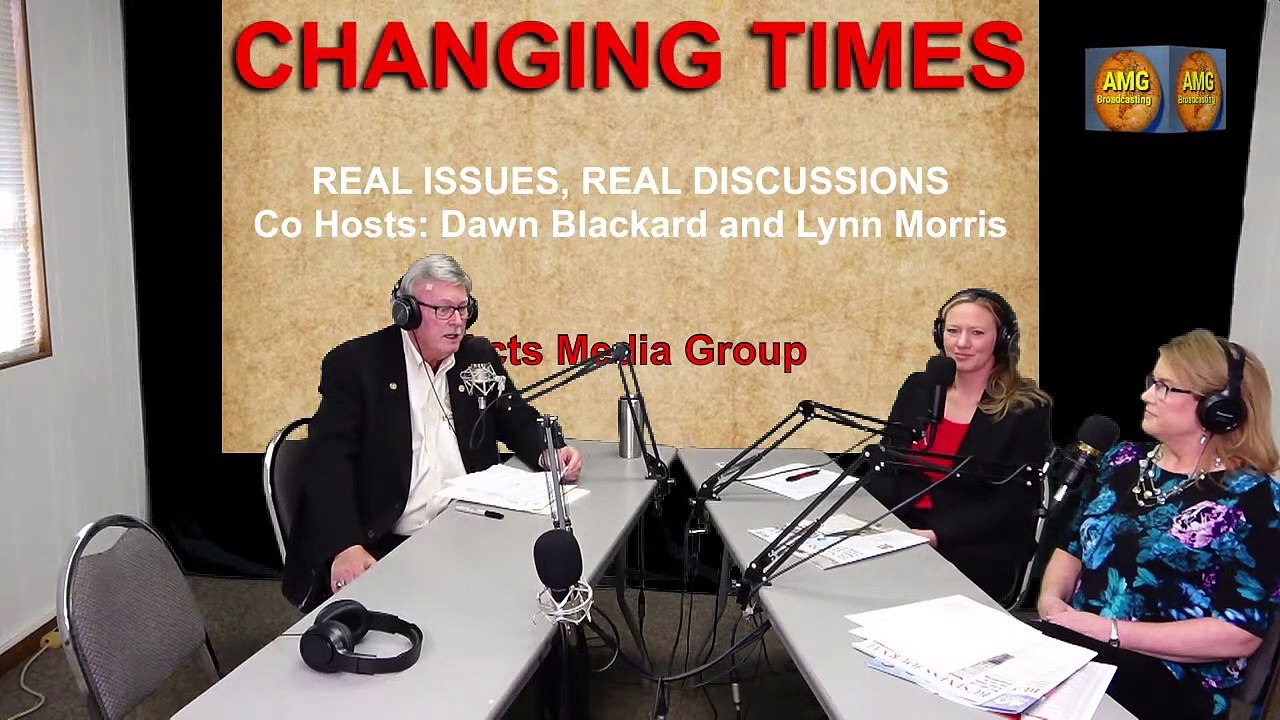 "Changing Times, Valerie Pister, SBJ," hosts Lynn Morris & Dawn Blackard