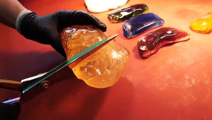 Handmade Rainbow Lollipops Candy Making