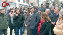 Denizli'de çiftçi ve esnaftan traktörlü protesto