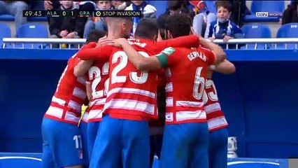 La Liga - Volée sur corner : la combinaison géniale de Grenade !