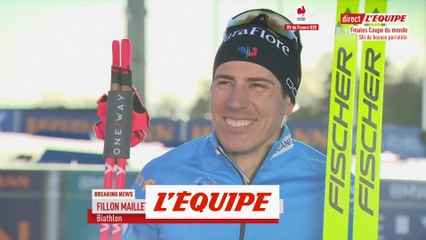 Fillon Maillet : « Content d'avoir un nouveau globe » - Biathlon - CM (H) - Oslo