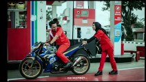 Viral ! Prewedding Berseragam Operator SPBU